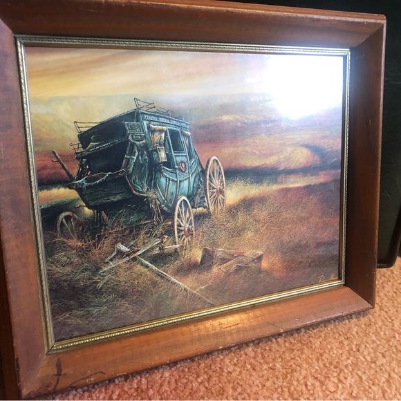 Art 7948 Vintage Western Theme Wall Art Print By Duane Manning Poshmark